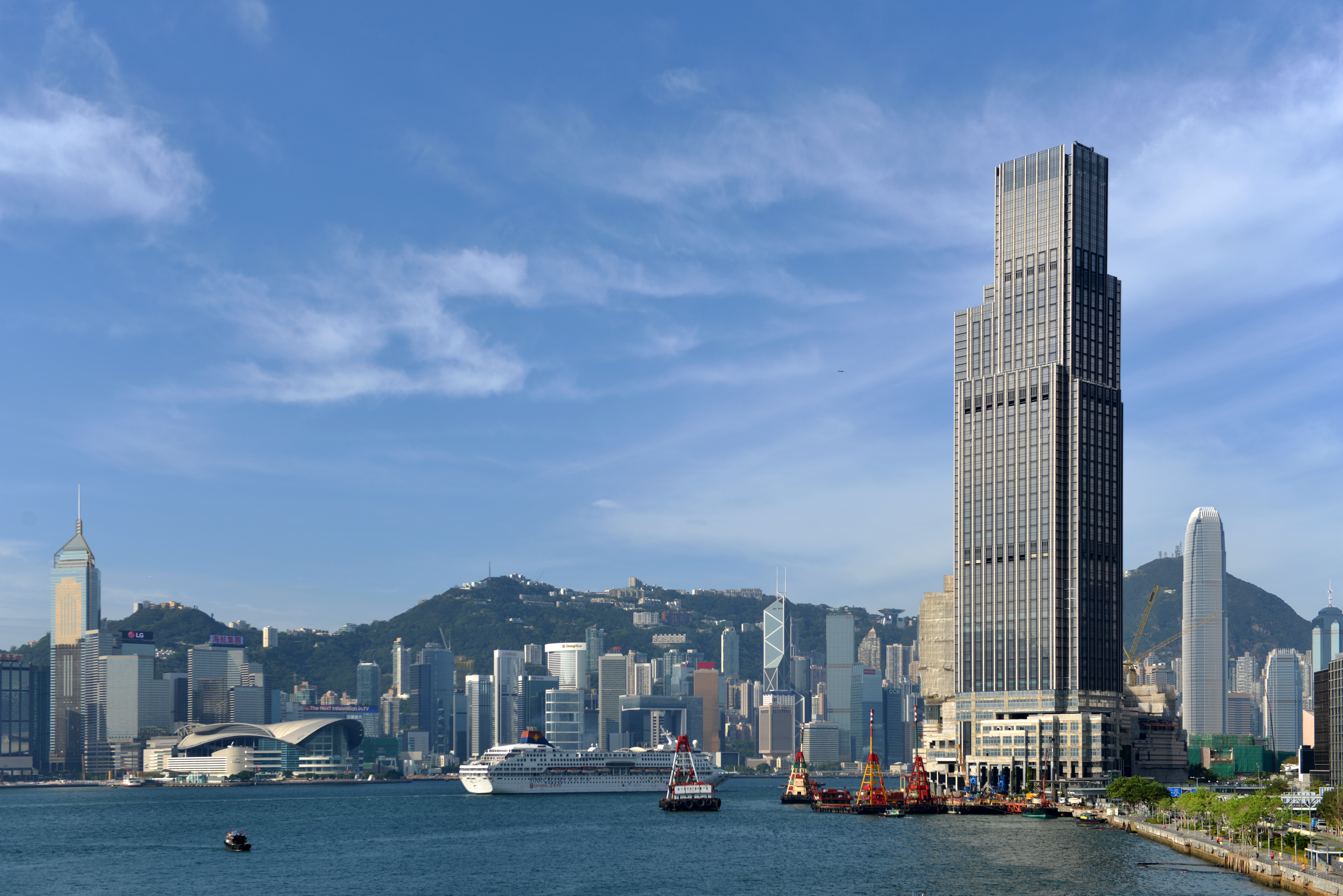The Asaya wellness facility at Rosewood Hong Kong with the dedicated harbour-facing configuration and the substantial holistic wellness programming integrated into the vertical estate