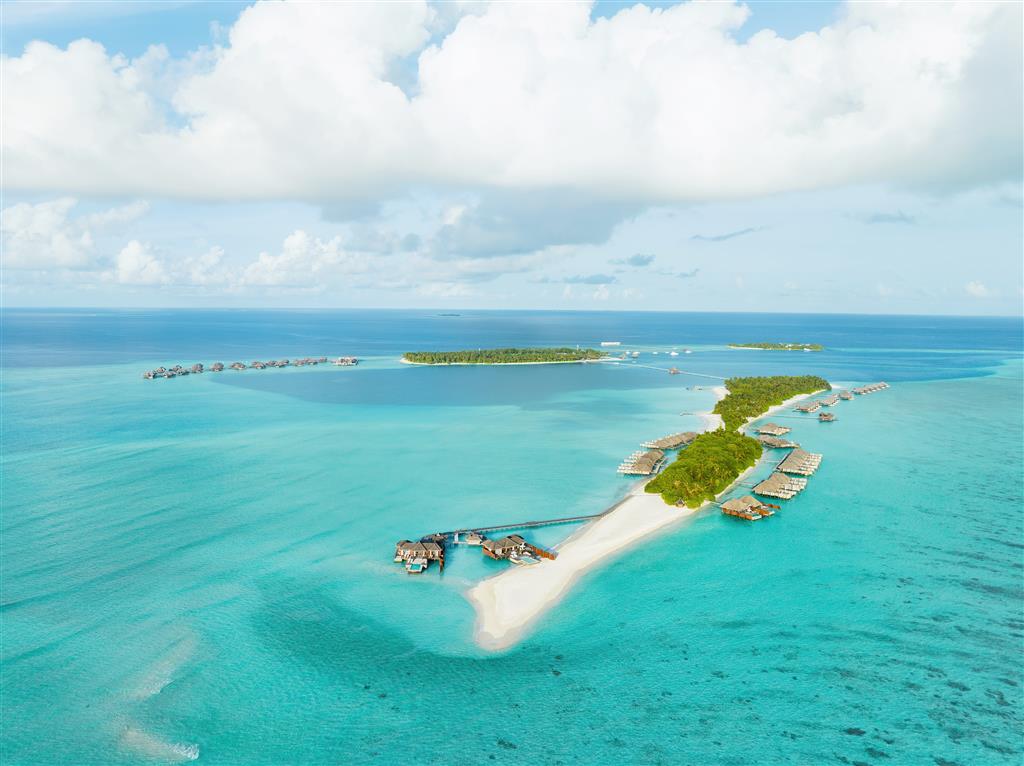 Ithaa Undersea Restaurant at Conrad Maldives Rangali Island — the world's first all-glass underwater restaurant when it opened in 2005, five metres below the lagoon surface